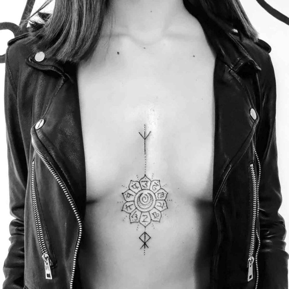 Tatouage Femme Energie