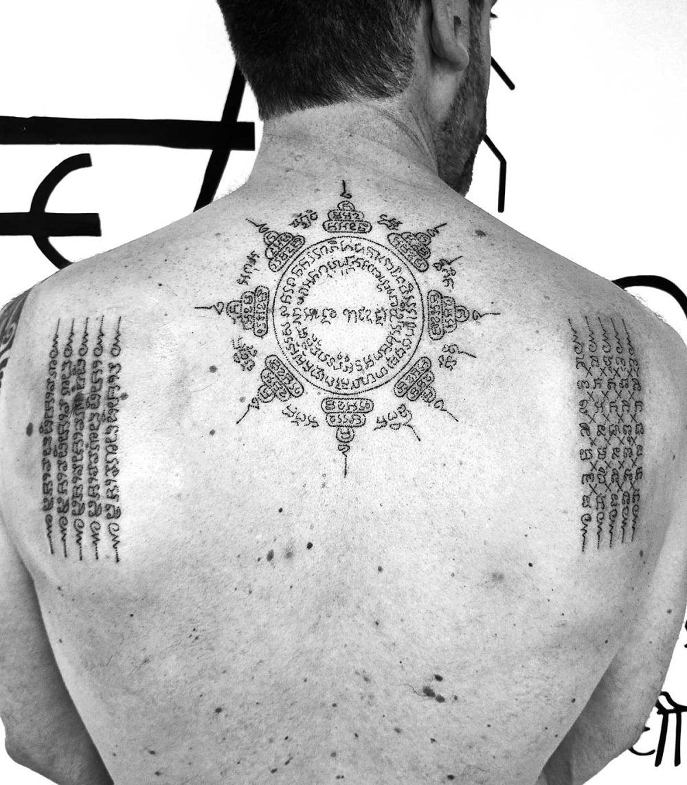 Tatouage Bouddhiste Thailandais