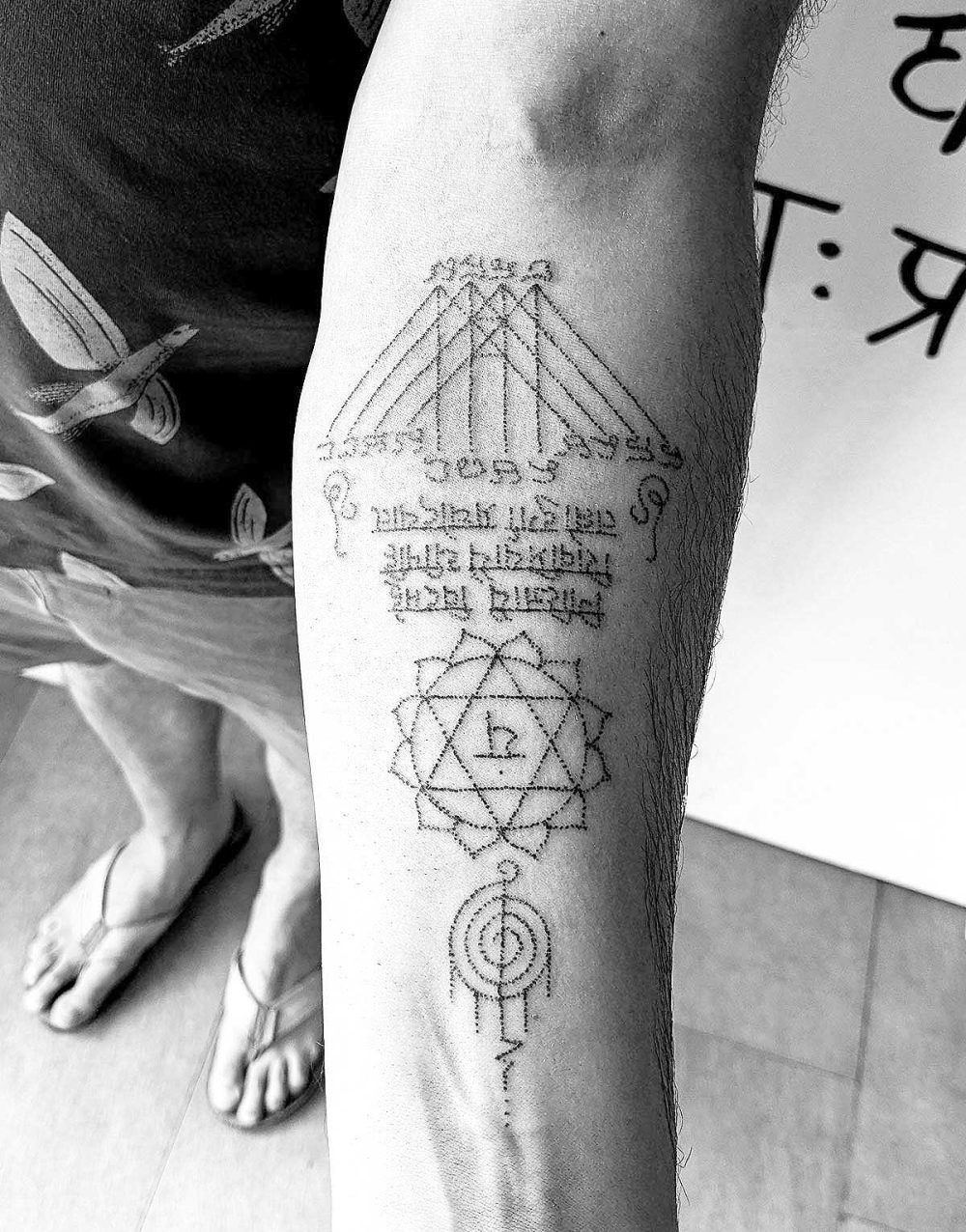 Tatouage Homme Spirituel